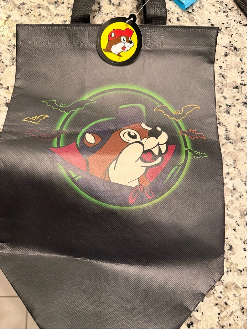 Kids 'Spooky Nights' Black Trick-or-Treat Tote